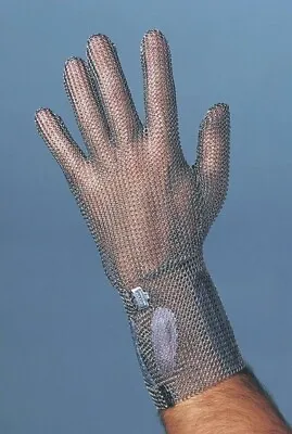 Stainless Steel Metal Mesh Gloves For Meat And Poultry Food Processing • $49.50