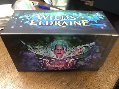 Magic Gathering EMPTY Wilds Of Eldraine Fat Pack Bundle Box MTG Wizards • $8.99