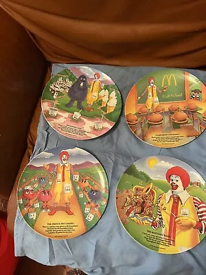 Vintage McDonald's Plates    Set Of 4   From 1989   Good UnusedCondition • $20