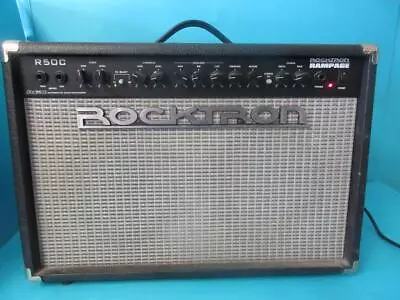 Awesome Vintage Rocktron Rampage R50c Agx Guitar Music Amplifier Amp Portable • $199.99