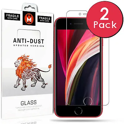 2X Gorilla Tempered Glass Screen Protector For IPhone 7 6 6s 8 Plus SE 2 2020 • £1.98