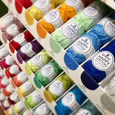 $2.79 • Buy DMC  Happy Cotton  20g 8-Ply Amigurumi Crochet Yarn