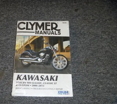 2008 Clymer Kawasaki Vulcan 900 Classic LT & Custom Service Repair Manual M246 • $104.30