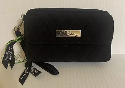 Vera Bradley Smartphone Wristlet For IPhone 6 Classic Black NWT • $34.99