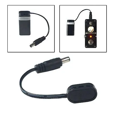 9V Power Supply For Guitar Pedals Guitar Power Cable Battery Male Connector • £6.43