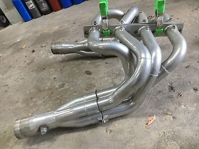 Custom Step Headers Dart Buick Head SBC Coated Chevy 3.5” Merge Collectors USED • $499.99