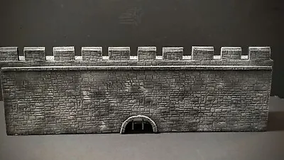 LOTR. The Wall Of Helm's Deep. Diorama. Ruins. Scenery. Terrain. Painted • £46.80