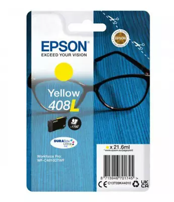 Ink Cartridge Epson 408L Ink Tank DURABrite Ultra Ink Magenta Capacity 21.6ml • $81.89