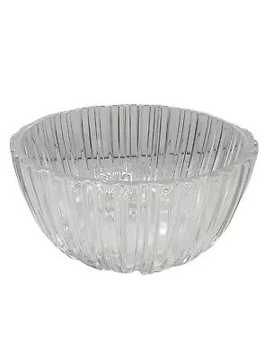 Vintage Godinger Empress Style Made In Italy Crystal Salad Fruit Small Bowl • $12