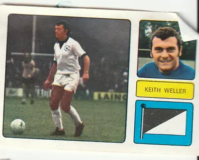 FKS Soccer Stars 1973/74 Edition Spare Stamp: Keith Weller Leicester City • £1