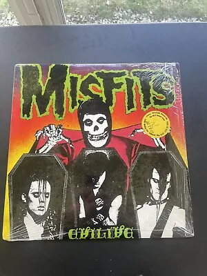 Misfits Evilive 1987 Black  Danzig Samhain - VINYL LP PUNK • $250