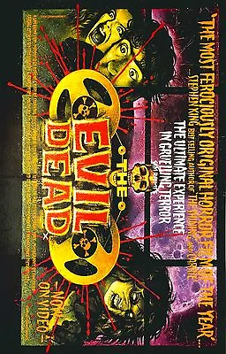 EVIL DEAD Movie Poster Horror II  Ash • $12.54
