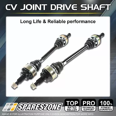 LH + RH CV Joint Drive Shafts For Holden Cruze YG Manual 2002-2008 • $216.15