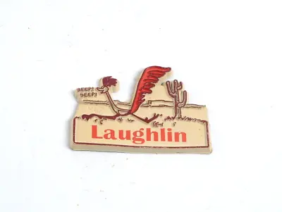 Looney Tunes Road Runner Beep Beep Vintage 70s Rubber Fridge Magnet LAUGHLIN NV • $9.99