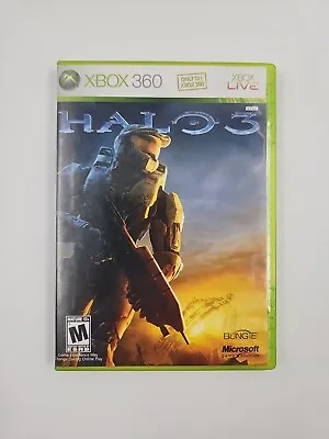 Halo 3 Microsoft Xbox 360 CIB Complete Manual + Poster • $31.95