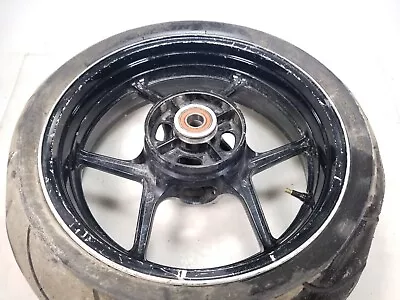 2007 2008 Kawasaki ZX6 ZX6R Rear Wheel Rim STRAIGHT (no Tire) 17  X 5.50 • $118.95