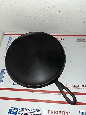 Vintage Griswold #9 Large Block Cast Iron Griddle 609B Some Pitts Pls See Pic • $99.99