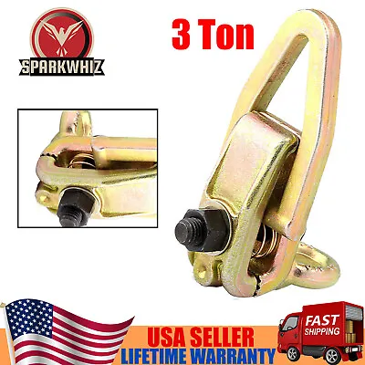 $19.99 • Buy Self-Tightenin​g Grips 3 Ton TWO-WAY Frame Back Auto Body Repair Pull Clamp USA