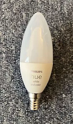 Philips Hue White And Color Ambiance E14 Colour Candle Smart Bulb -  E14 - New • £39.99