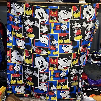 Vintage Disney 1990s Mickey Mouse Shower Curtain  • $24.99