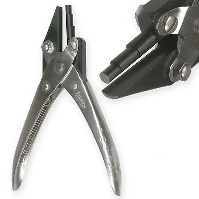 £14.99 • Buy Parallel 3 Step & Concave Nose Forming Pliers Jewellery Making Tools Prestige
