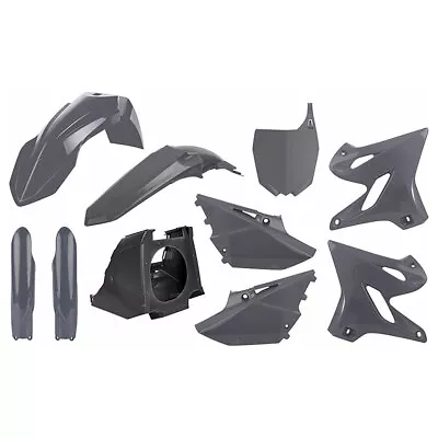 Polisport Restyle Complete Plastic Kit Set Nardo Grey For YAMAHA YZ125 YZ250 • $145.93