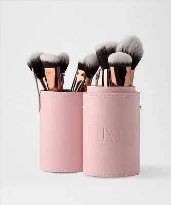 Luxie Signature Rose Gold Brush Set 12 Brushes And Travel Case - New In Box • $35.56