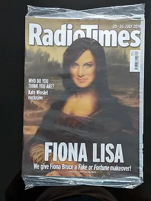 £1.97 • Buy Radio Times 20-26 July 2019 Fiona Bruce (FIONA LISA) Kate Winslet NEW / SEALED