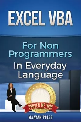 Excel Vba : For Non-programmers Paperback By Poleg Maayan Like New Used F... • $17.01