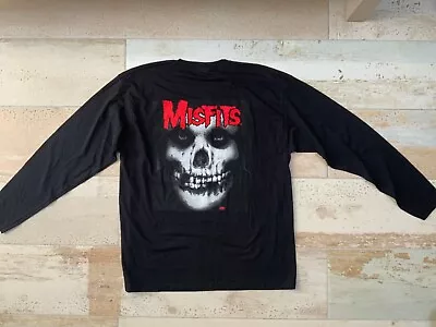 Misfits  Skull  Long Sleeve SIZE L LARGE  GLENN DANZIG • £49.99