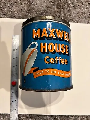 Vintage Maxwell House Coffee 2lb Tin • $11