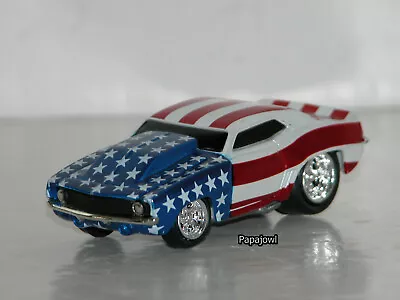 Muscle Machines 1969 Chevrolet Camaro 69 Drag Race Version Stars & Stripes 1:64  • $10.95