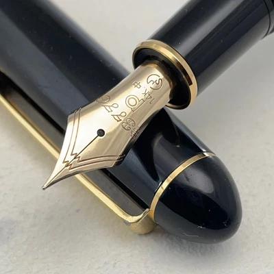 £129.78 • Buy Platinum #3776 Vintage 1980s 14K F Nib Ebonite Feed Fountain Pen Made In Japan