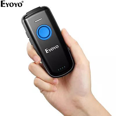 Eyoyo QR Code Scanner Bluetooth Portable 2D For Inventory 2.4G Cordless Reader • $40.88