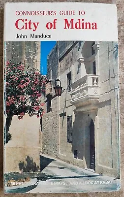 City Of Mdina Malta. 1981 Guidebook Signed By Author John Manduca • $11.18