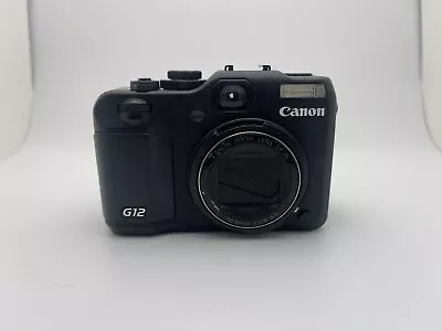 UNTESTED Canon PowerShot G12 10.0MP Digital Camera • $41
