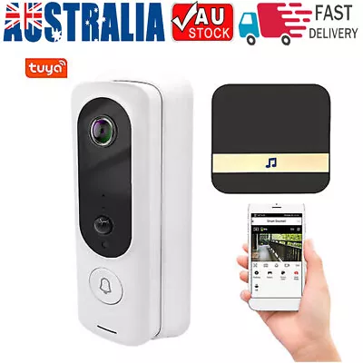 WiFi Wireless Video Smart Doorbell Phone Door Ring Intercom Security Camera Bell • $45.42