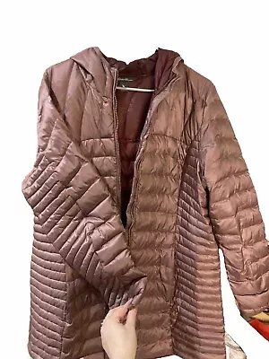Women's Xl Eddie Bauer Puffer Jacket Mauve  • $27.99