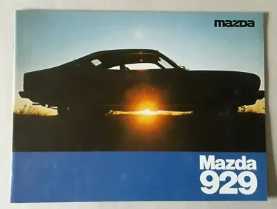 Mazda 929 Brochure 1976 - Sedan  Coupe  Station Wagon • $12.43