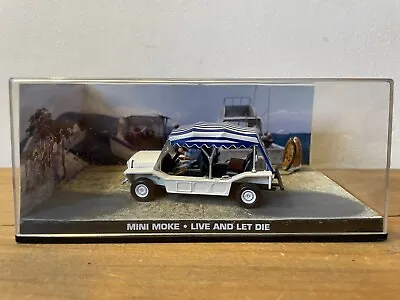 MINI MOKE  #24 007 James Bond Collection Model  LIVE & LET DIE DieCast Model Car • £11.50