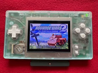 Nintendo Game Boy Macro ICE BLUE  Custom Game Boy Advance GBA • £39.99