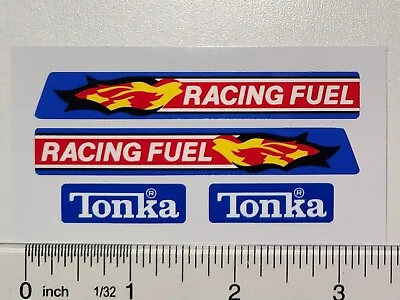 Tiny Tonka Racing Fuel Tanker Truck Replacement Stickers For Vintage Tonka • $4.99