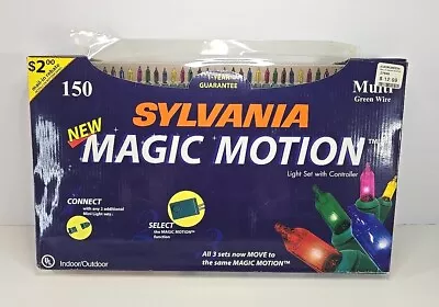 Sylvania Magic Motion Lights Turns Ordinary Light Sets Into Multi Function 2003 • $18.99
