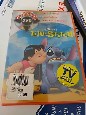 DISNEY'S  Lilo And Stitch: DVD Read-Along (DVD 2002) Multy  Language BRAND NEW • $14.99