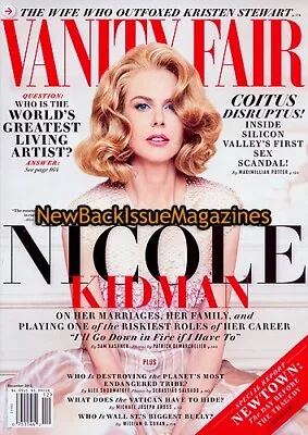 Vanity Fair 12/13Nicole KidmanKristen StewartDecember 2013*NEW**LAST ONE* • $27.75