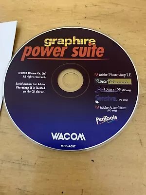 Wacom GRAPHIRE Power Suite Software • $8.99