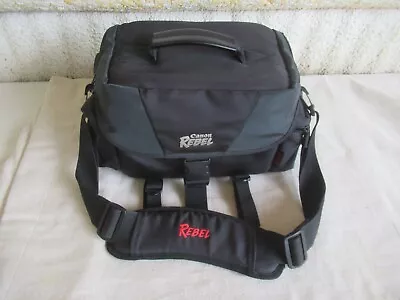 Genuine Canon Rebel Gear Bag Carry Case Padded SLR DSLR Digital Camera EOS Nice • $27.99