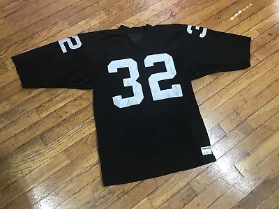 Vintage 80s 90s Marcus Allen Oakland Raiders Sand Knit Nfl Football Jersey • $100