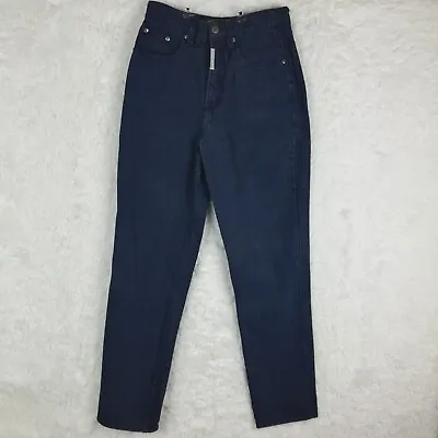 Vintage Z. Cavaricci Womens Jeans Mom Feminine Regular Blue Denim High Rise 29 • $24.99