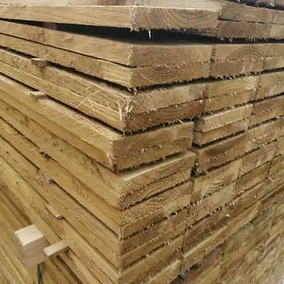 WEATHERBOARD FENCING TIMBER 3.6M (22mm X 100mm) 4 X 1 • £5.25